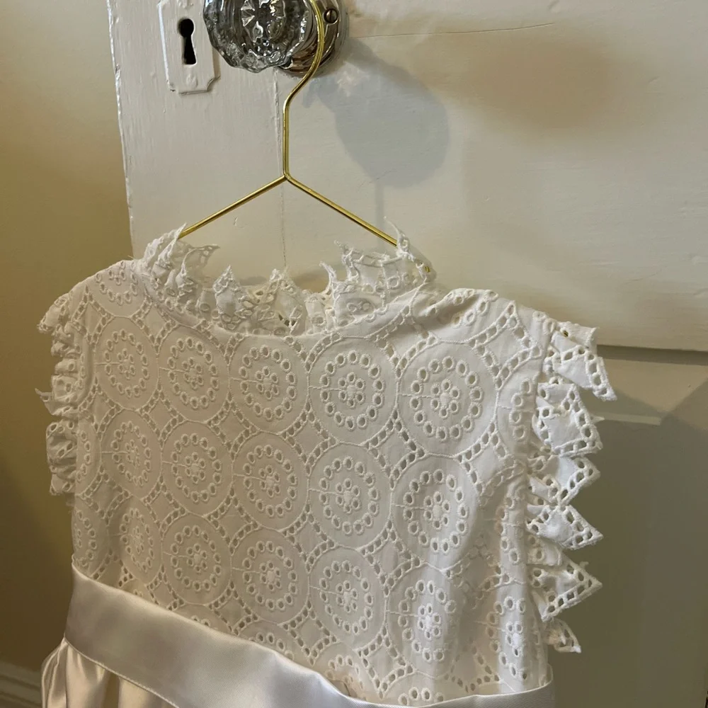 Irish Communion Dress or Flower Girl Dress - Picture 2 of 8